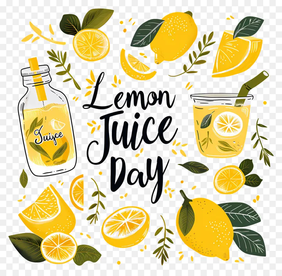 Dia Do Suco De Limão，Limões PNG