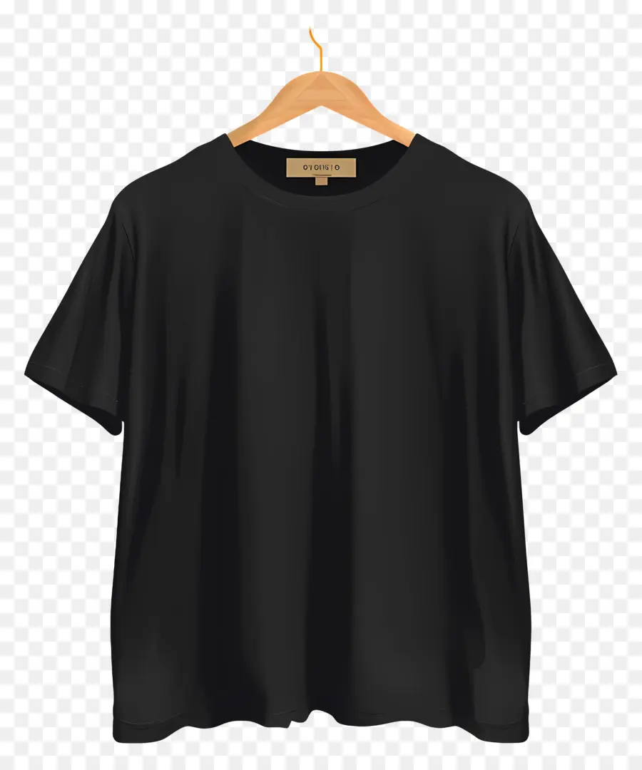 Camiseta Preta，Camisa PNG