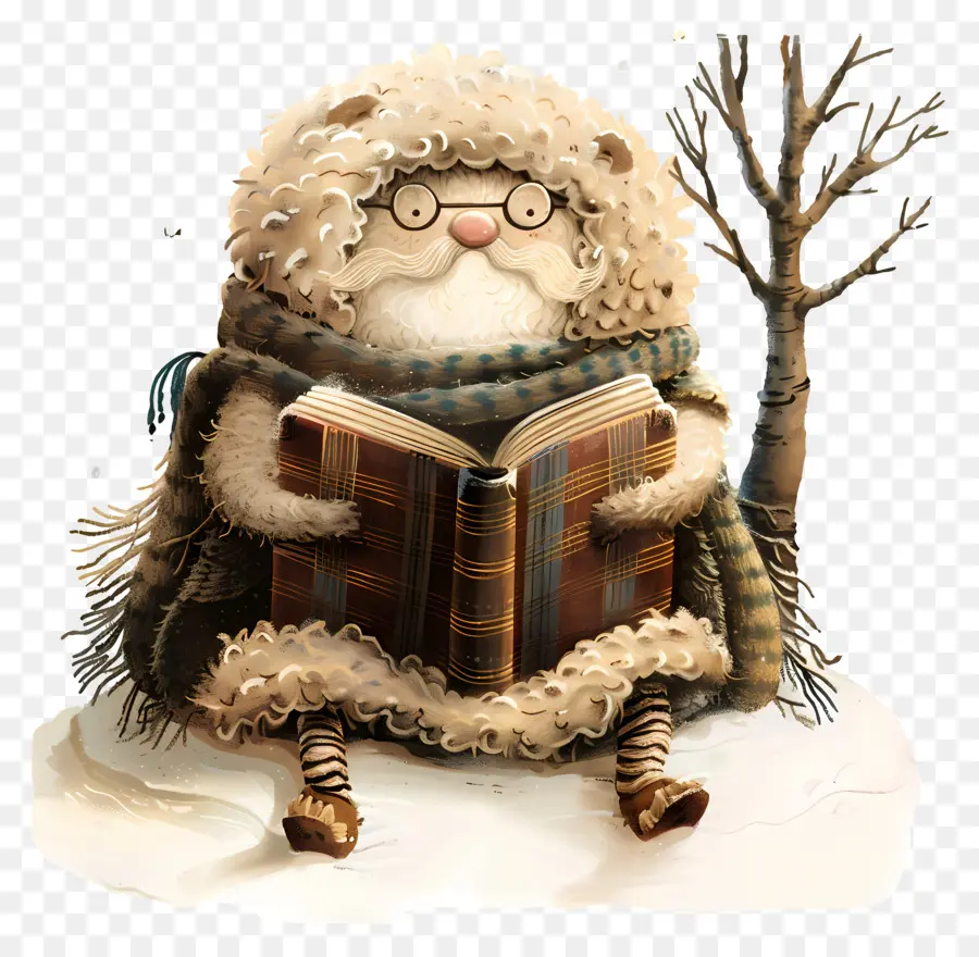 Livro De Leitura，Lendo Urso PNG