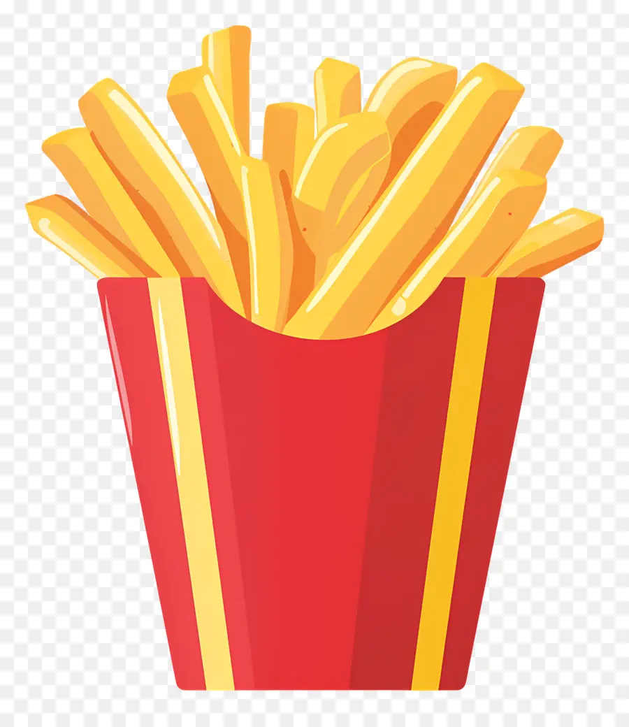 Batatas Fritas，Lanche PNG