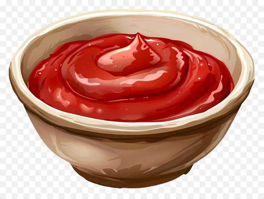 Molho De Ketchup，Molho Vermelho PNG