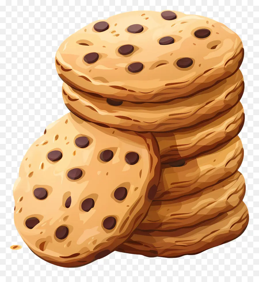 Cookies，Chocolate Chip Cookies PNG
