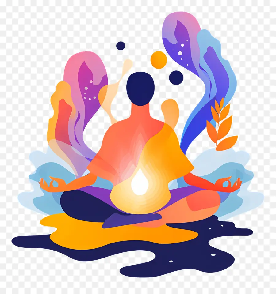 Meditação，Ioga PNG