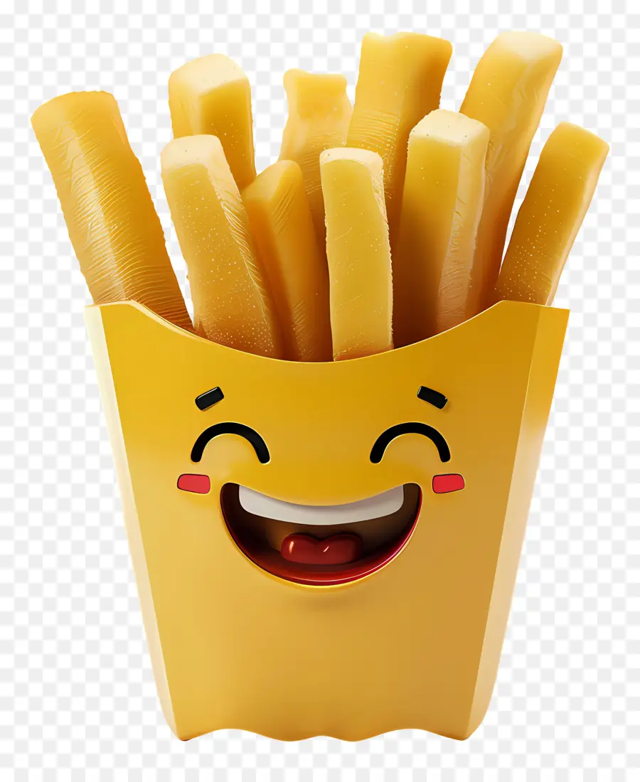 Emoticons，Batatas Fritas PNG