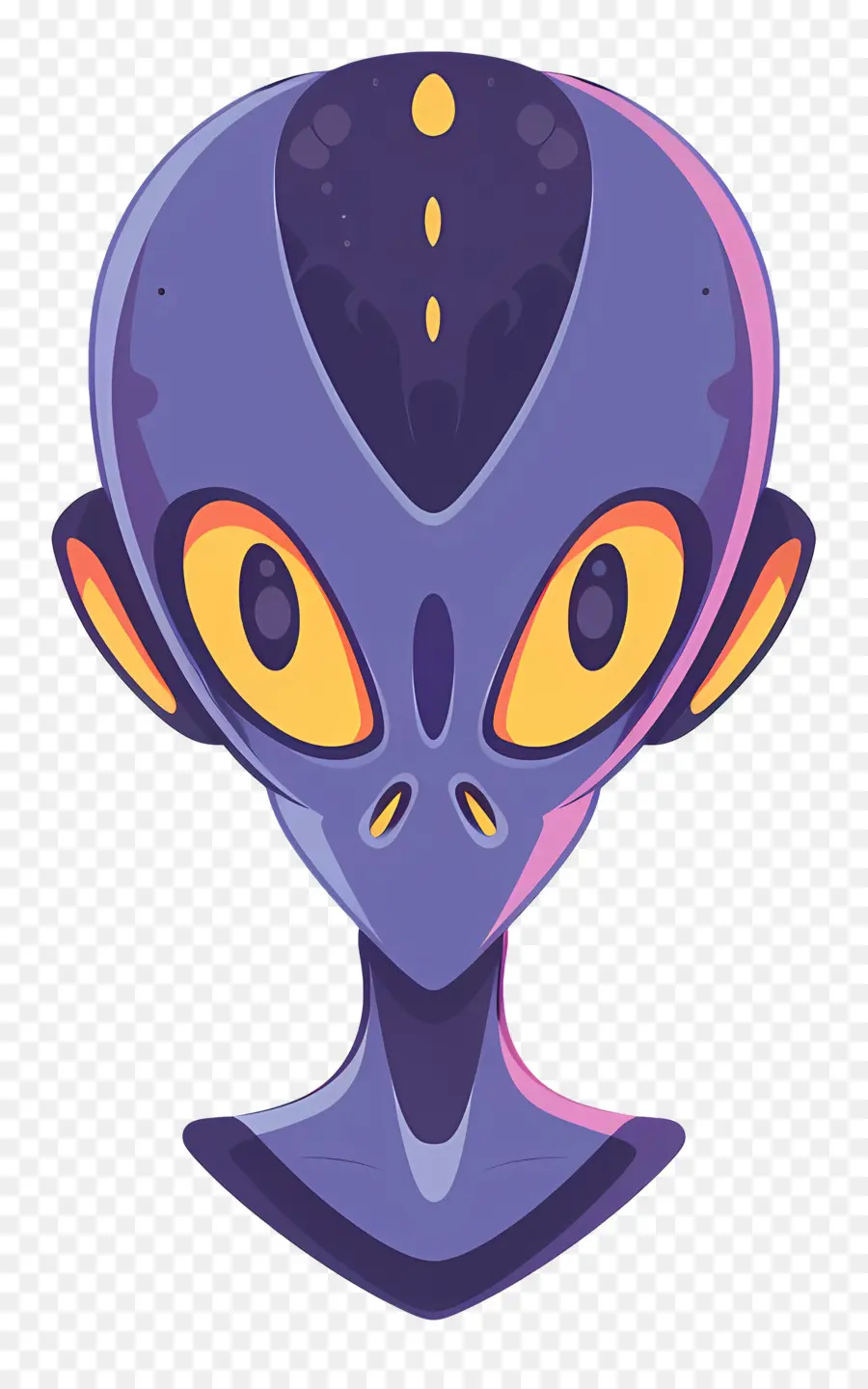 Alien，Roxo PNG