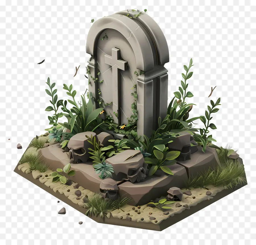 Grave，Cemitério PNG