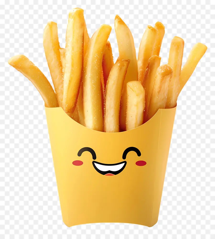 Emoticons，Batatas Fritas PNG