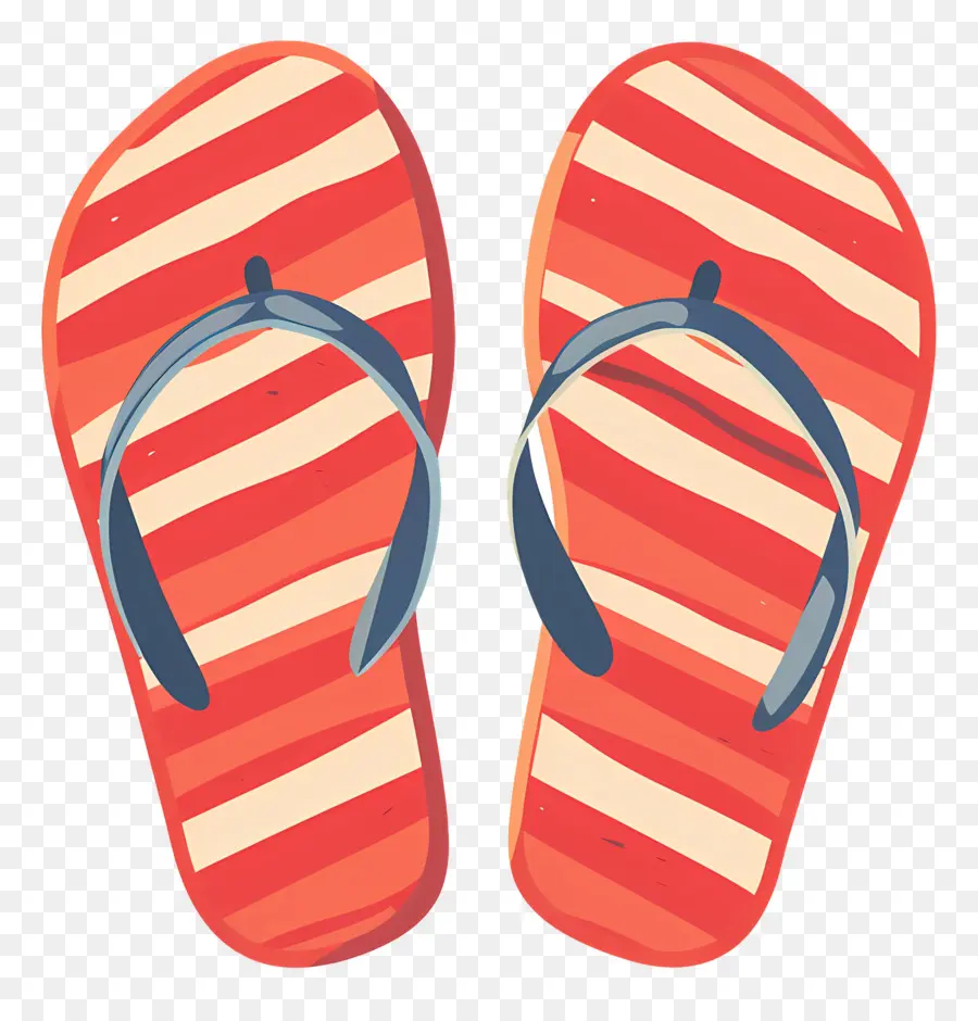 Flip Flops，Chinelos Vermelhos PNG