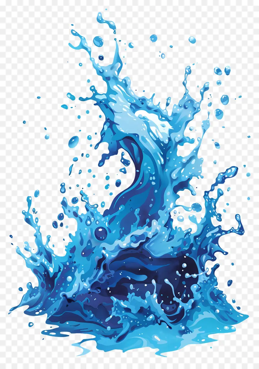 O Esguicho De água，água PNG