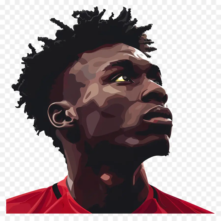 Alphonso Davies，Jogador De Futebol Masculino PNG