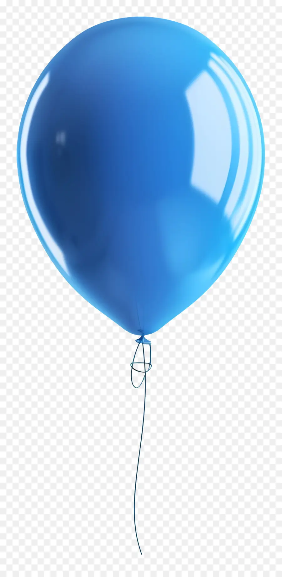 Balão Azul，Decoração De Festa PNG