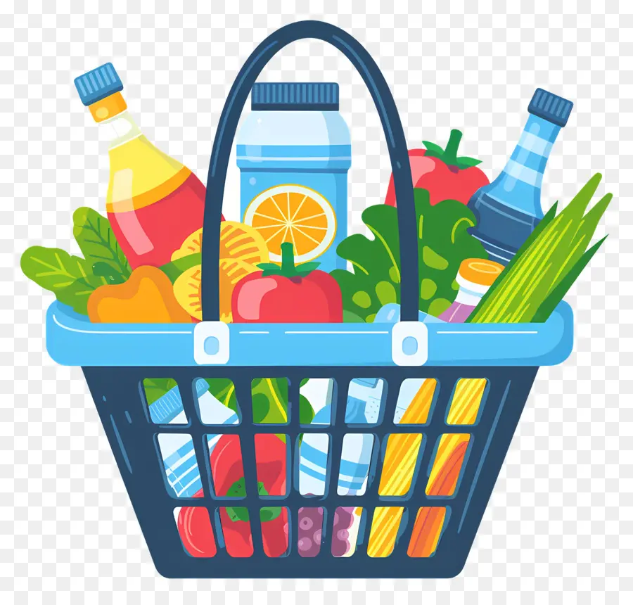 Cesta De Compras，Grocery PNG