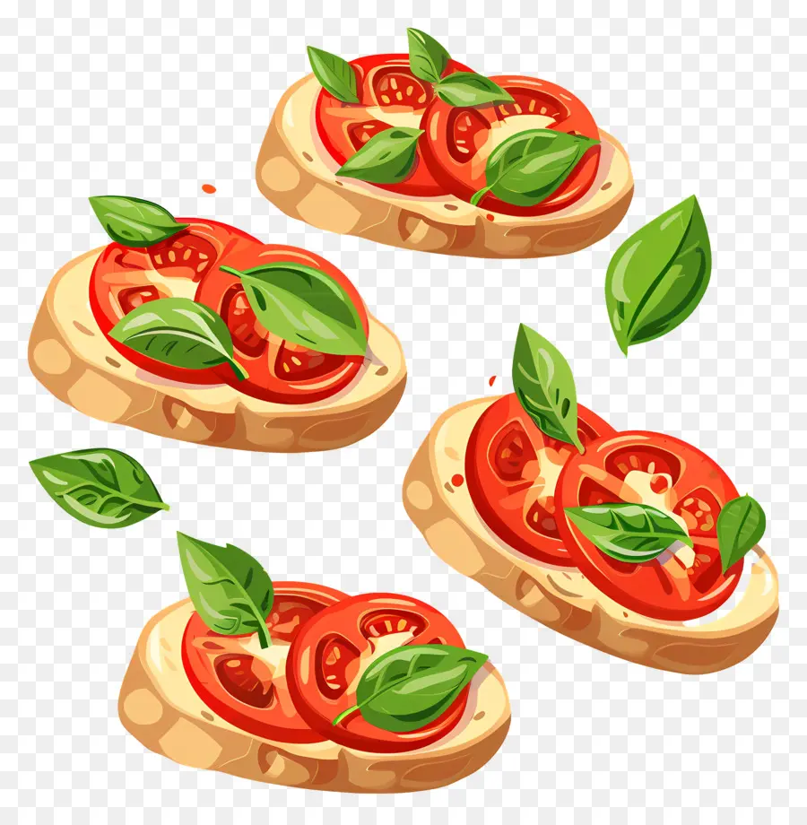 Bruschetta，Tomate PNG