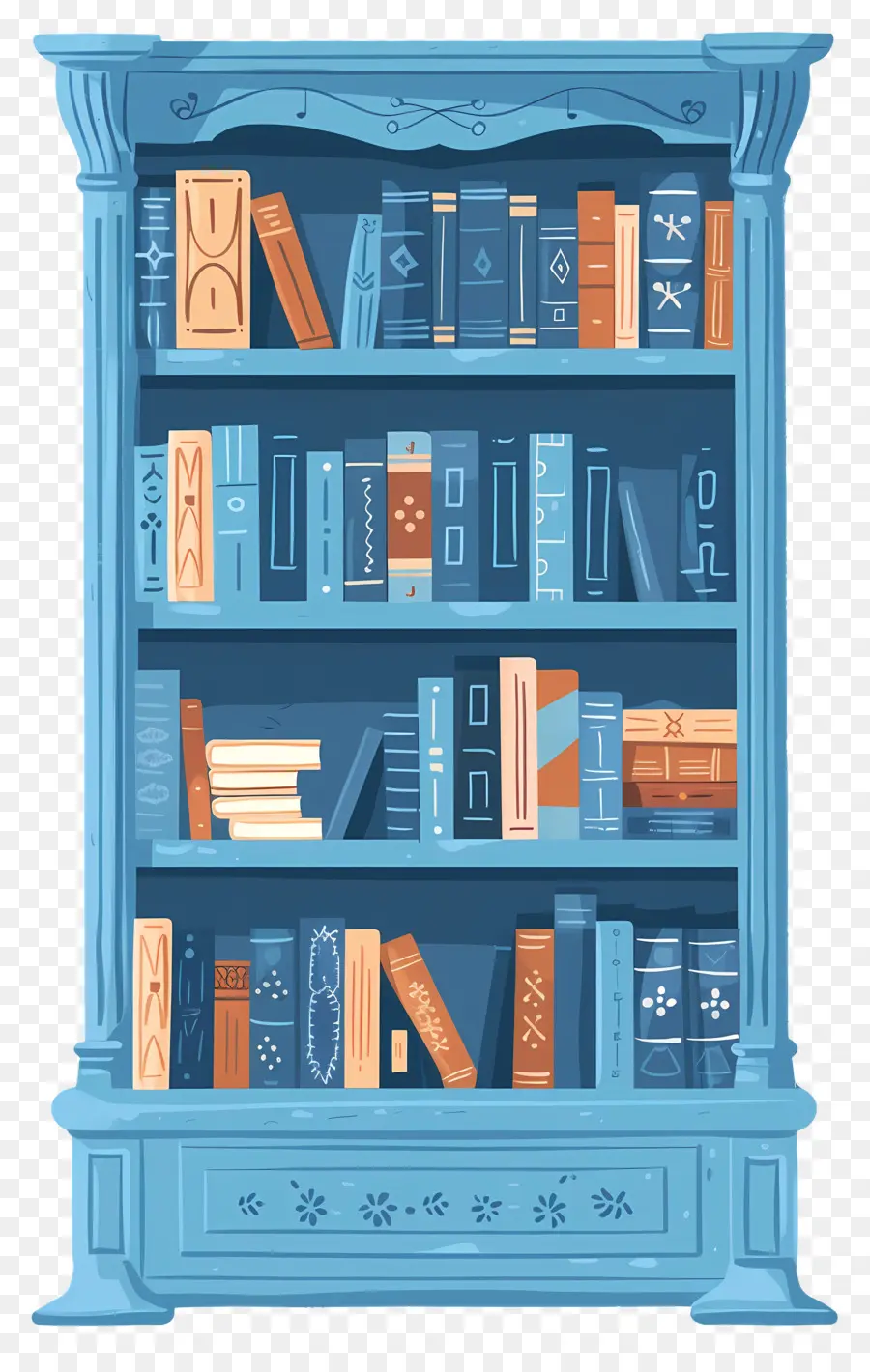 Bookshelf，Organização PNG