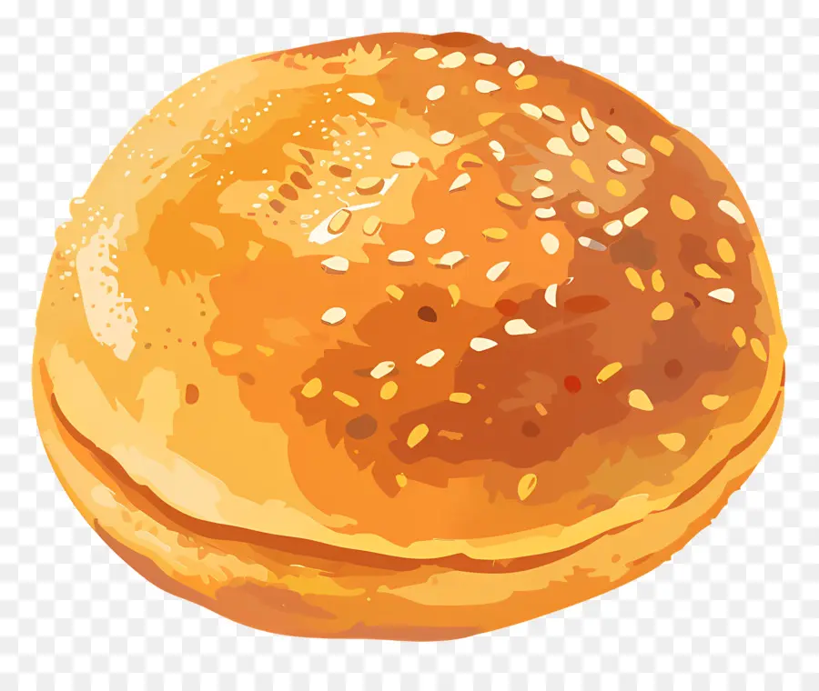 Bun De Gergelim，Pão De Gergelim PNG