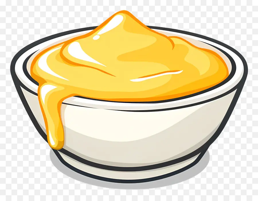 Molho De Queijo，Tigela PNG