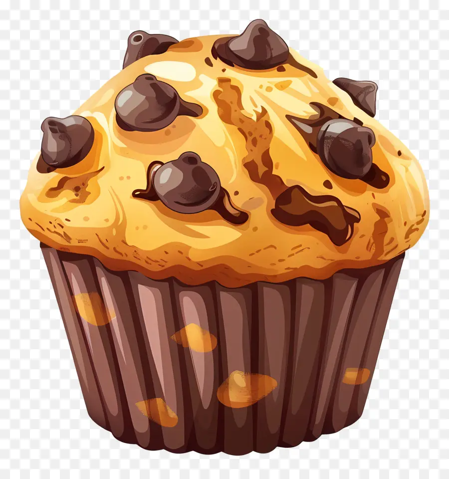 Muffin，Muffin De Chocolate PNG