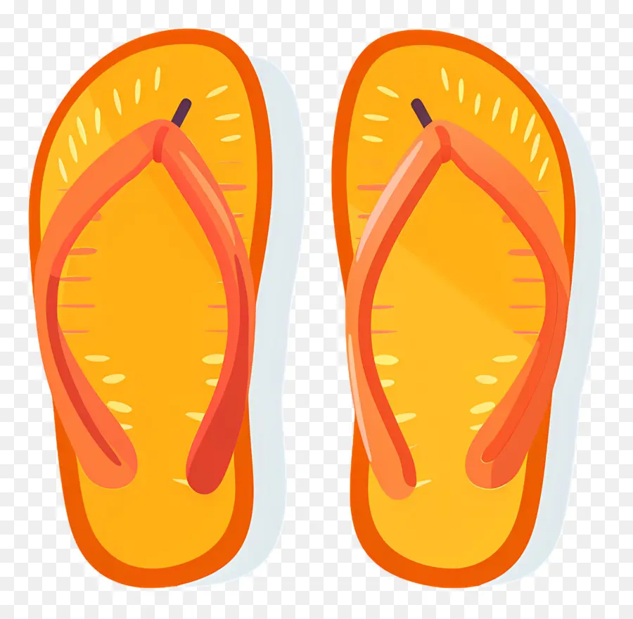 Flip Flops，Laranja PNG