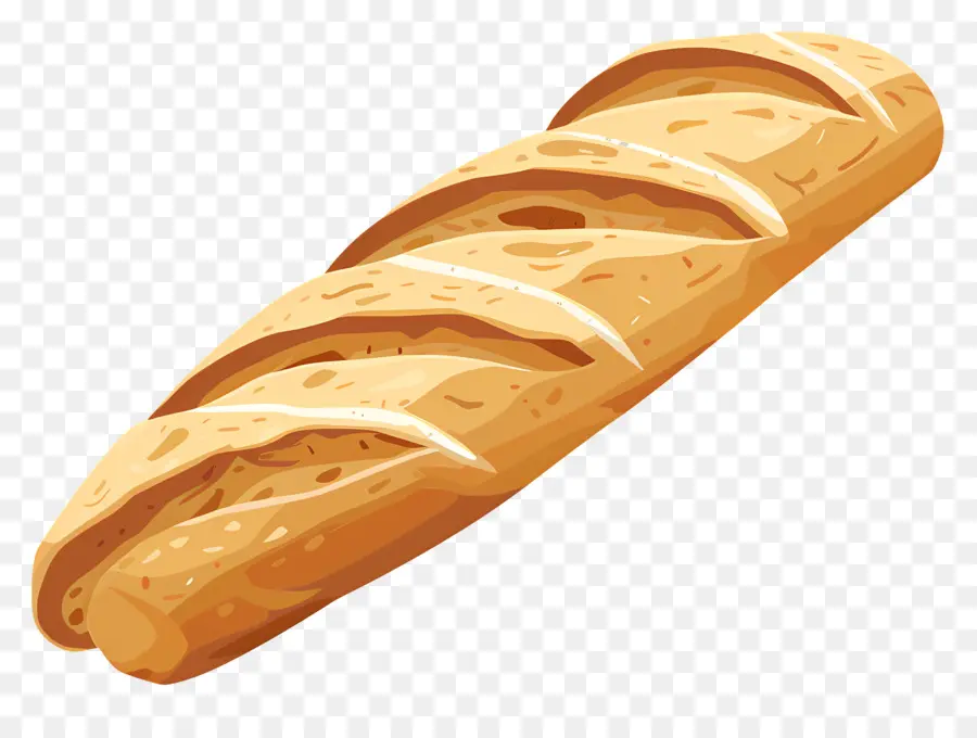 Baguete，Pão Francês PNG