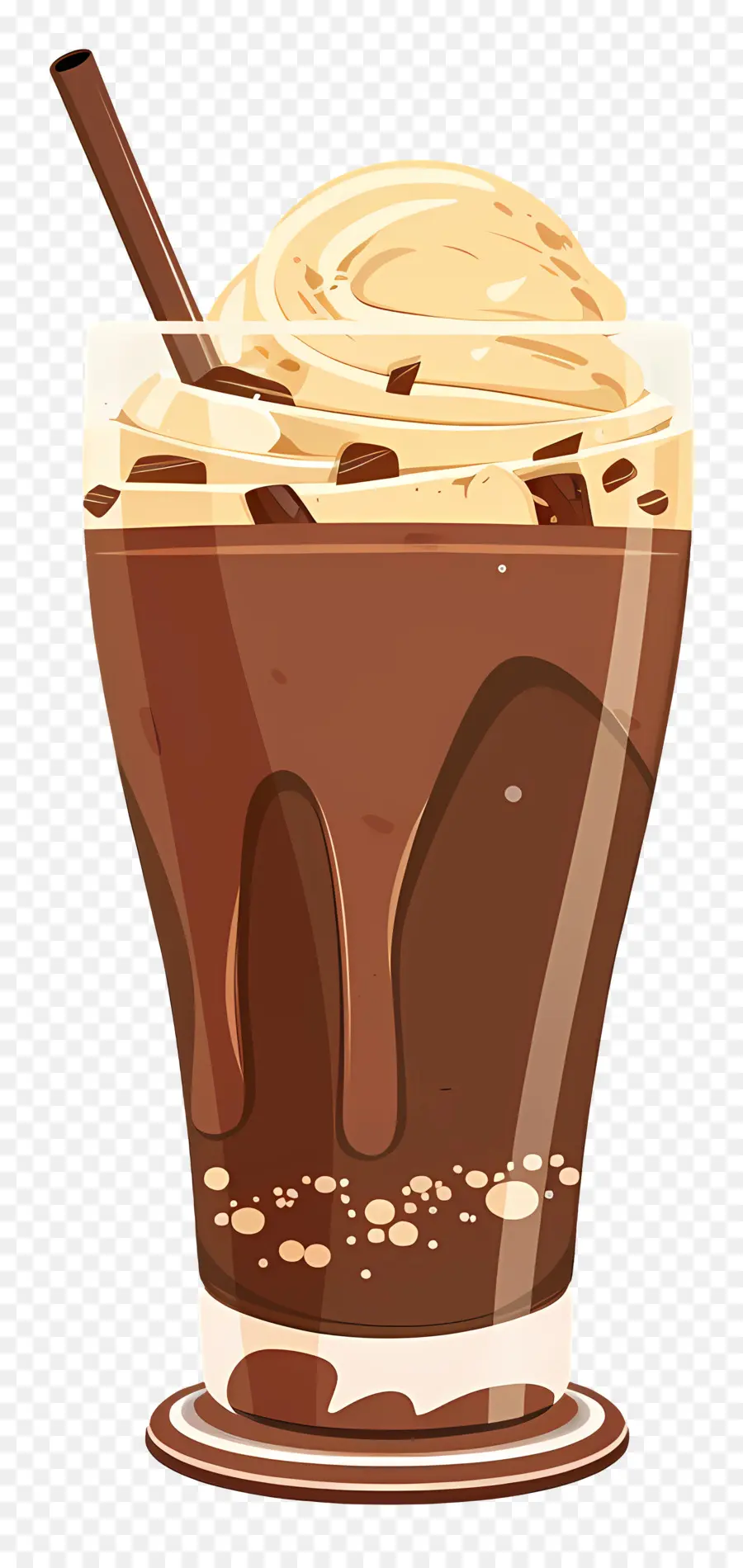 Bebida De Chocolate，Milkshake De Chocolate PNG
