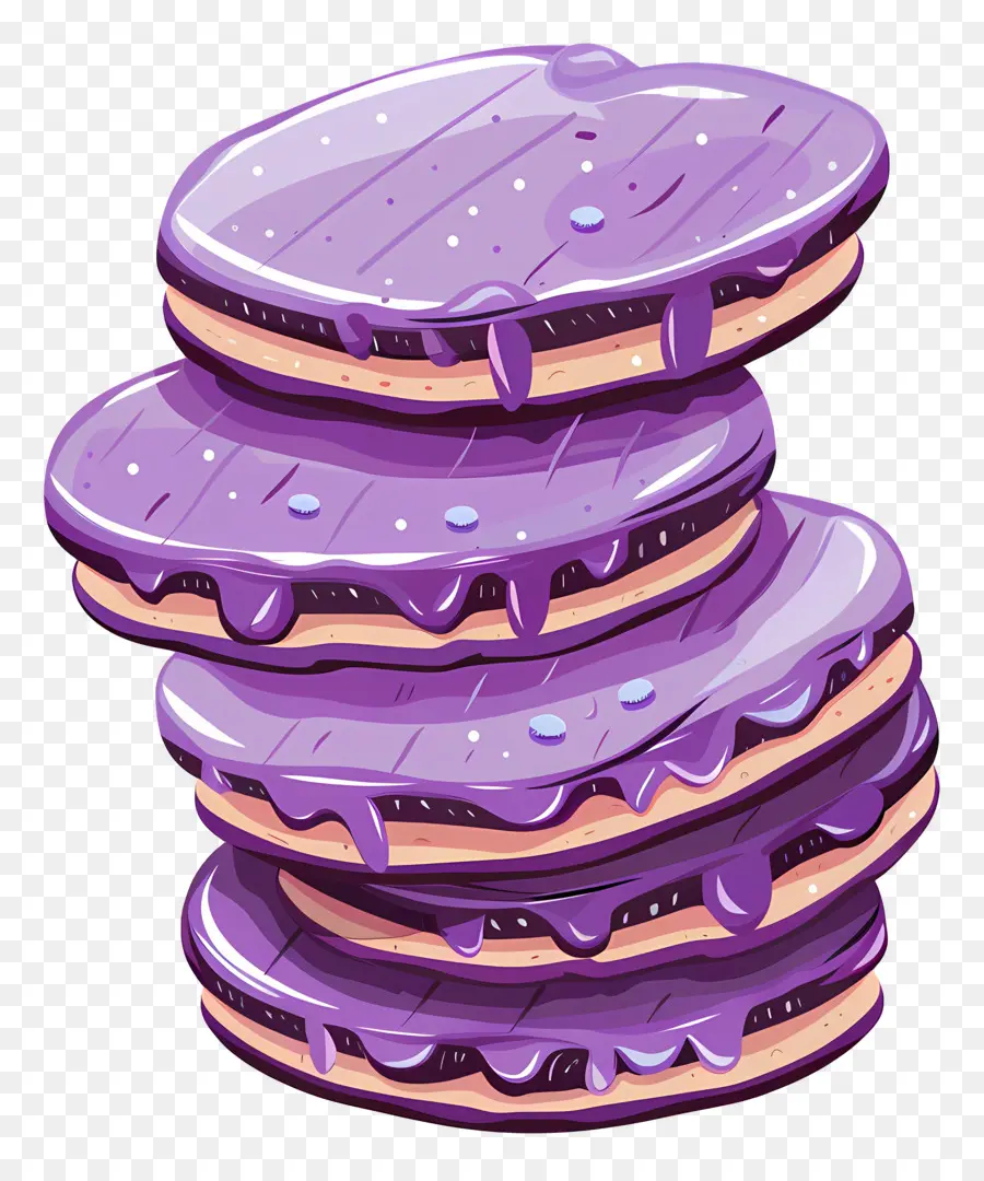 Cookies，Biscoitos Cobertos De Chocolate PNG