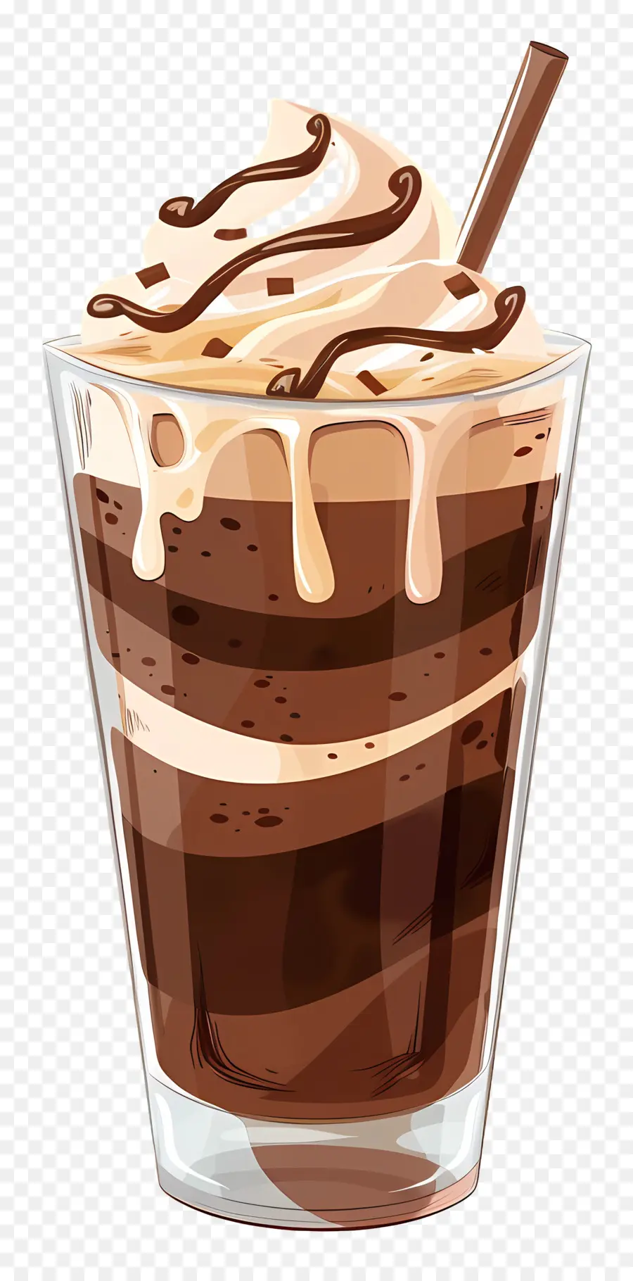 Bebida De Chocolate，Mousse De Chocolate PNG