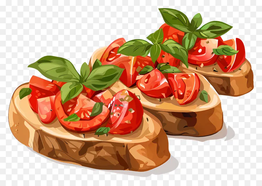 Bruschetta，Brinde PNG