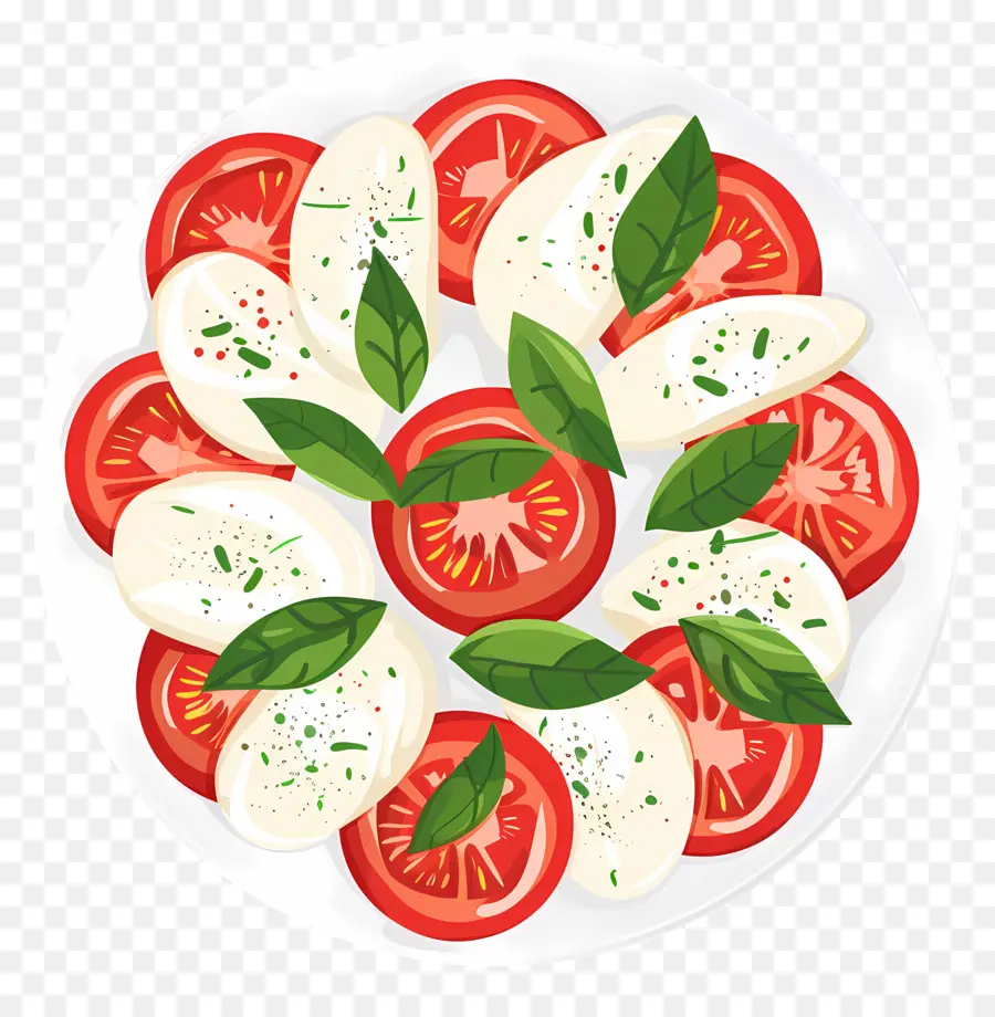 Salada Caprese，Tomates PNG