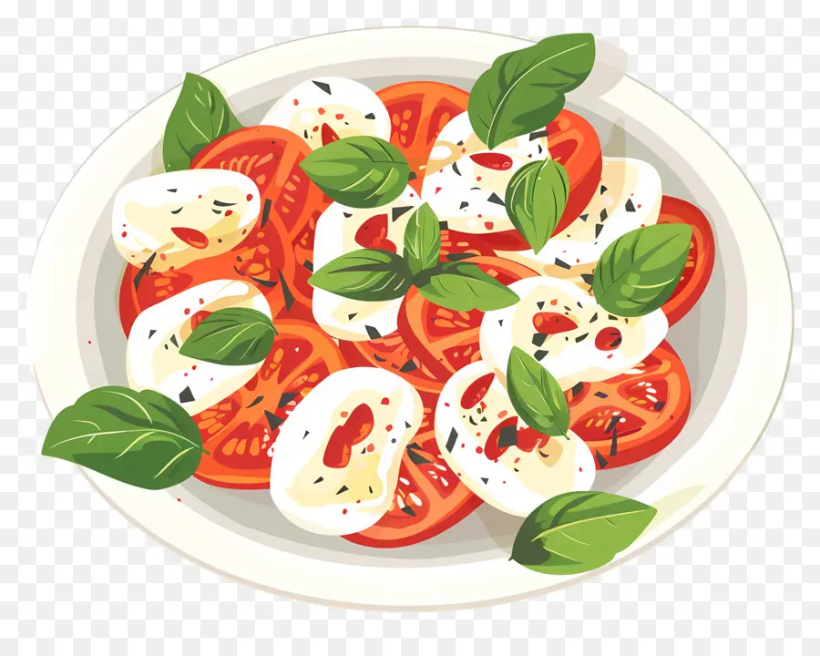 Salada Caprese，Tomate PNG