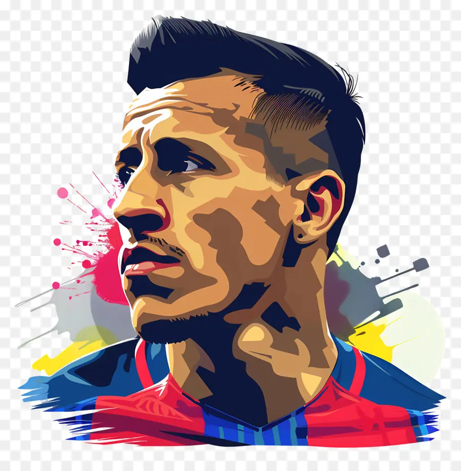 Alexis Sánchez，Cristiano Ronaldo PNG