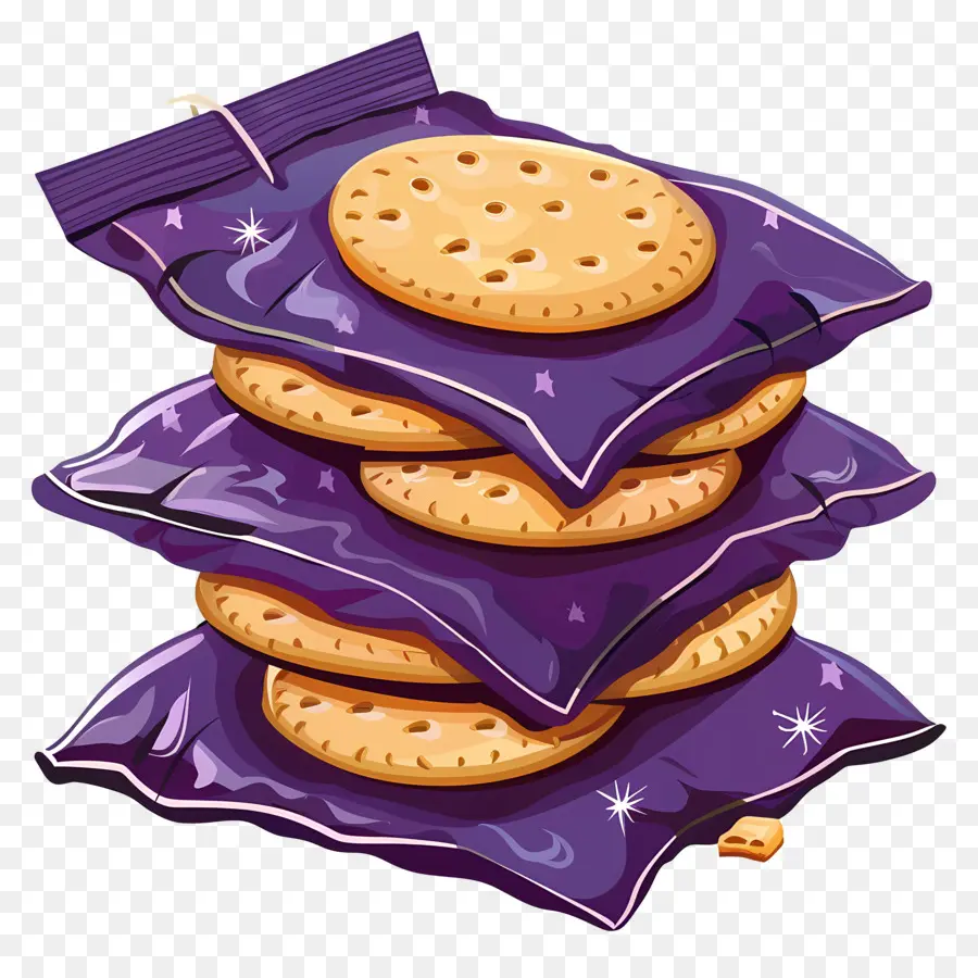 Cookies，Biscoitos Roxos PNG