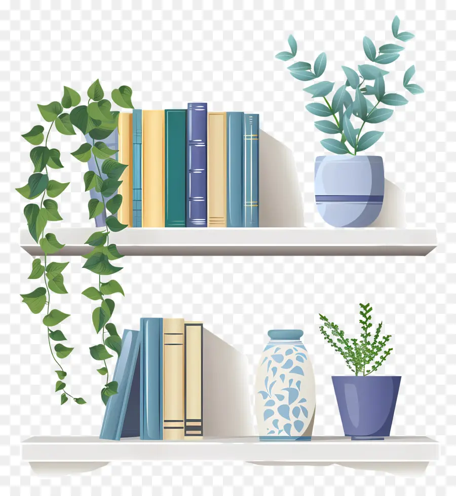 Bookshelf，Decoração Da Casa PNG