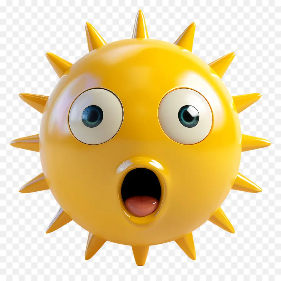 Face Do Sol，Emoji PNG