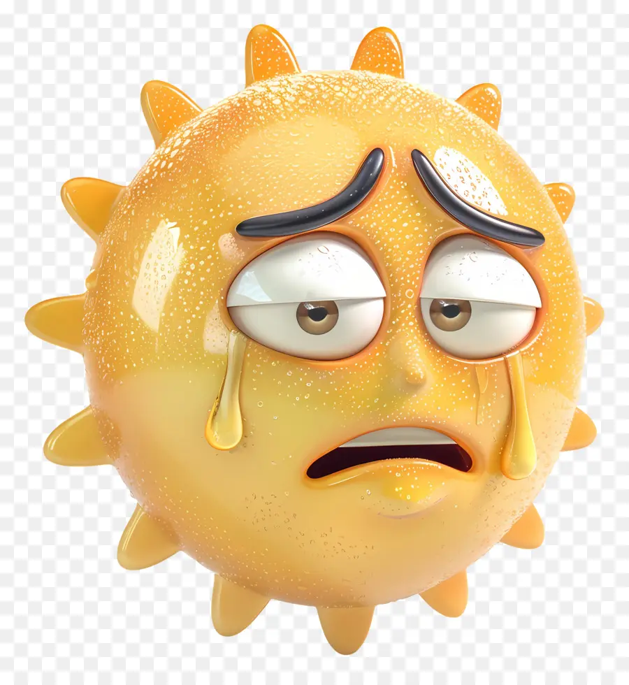 Face Do Sol，Emoji PNG