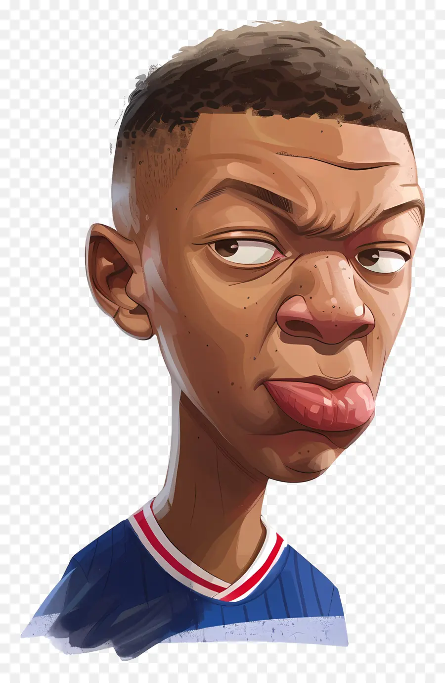 Kylian Mbappé，Cartoon PNG