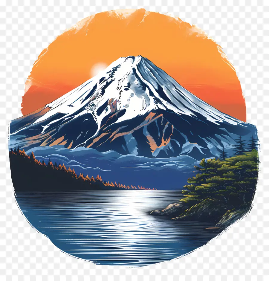 Fuji, A Montanha，Serra PNG