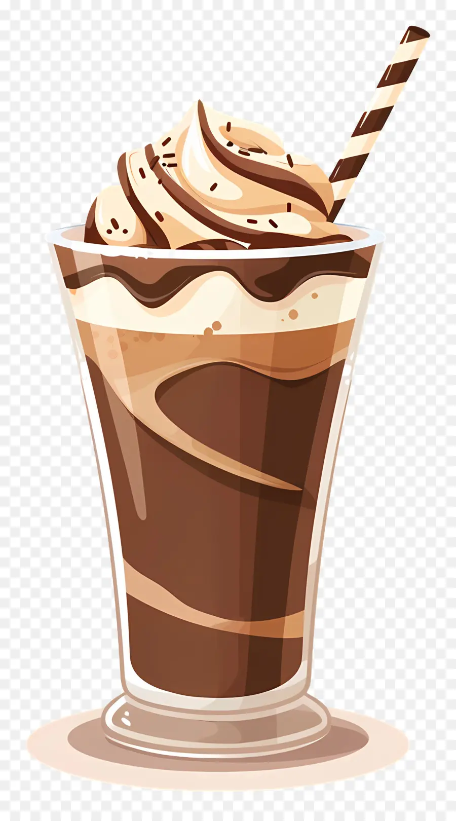 Bebida De Chocolate，Milkshake PNG