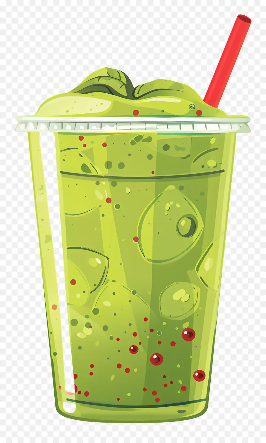 Bebida Matcha，Bebida Verde PNG