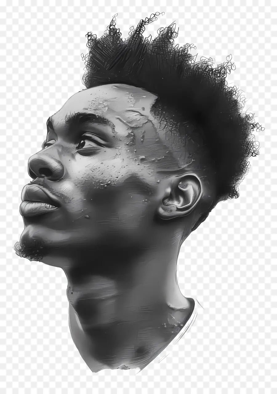 Alphonso Davies，Corte De Cabelo Mohawk PNG