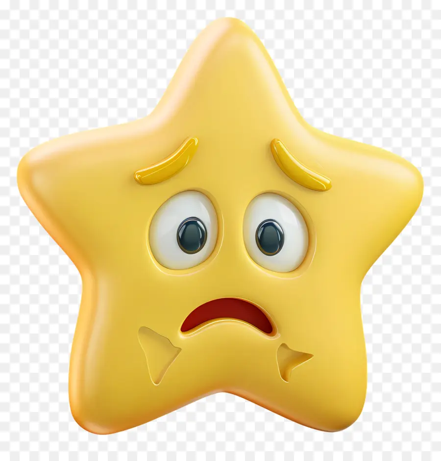 Rosto De Estrela，Emoji PNG