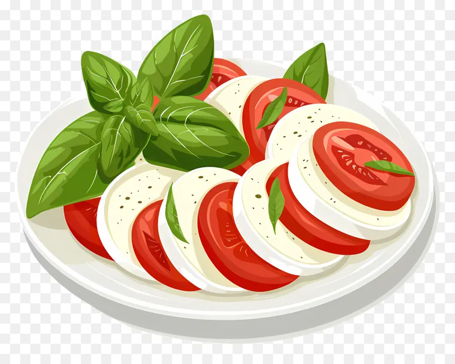 Salada Caprese，Caprese PNG