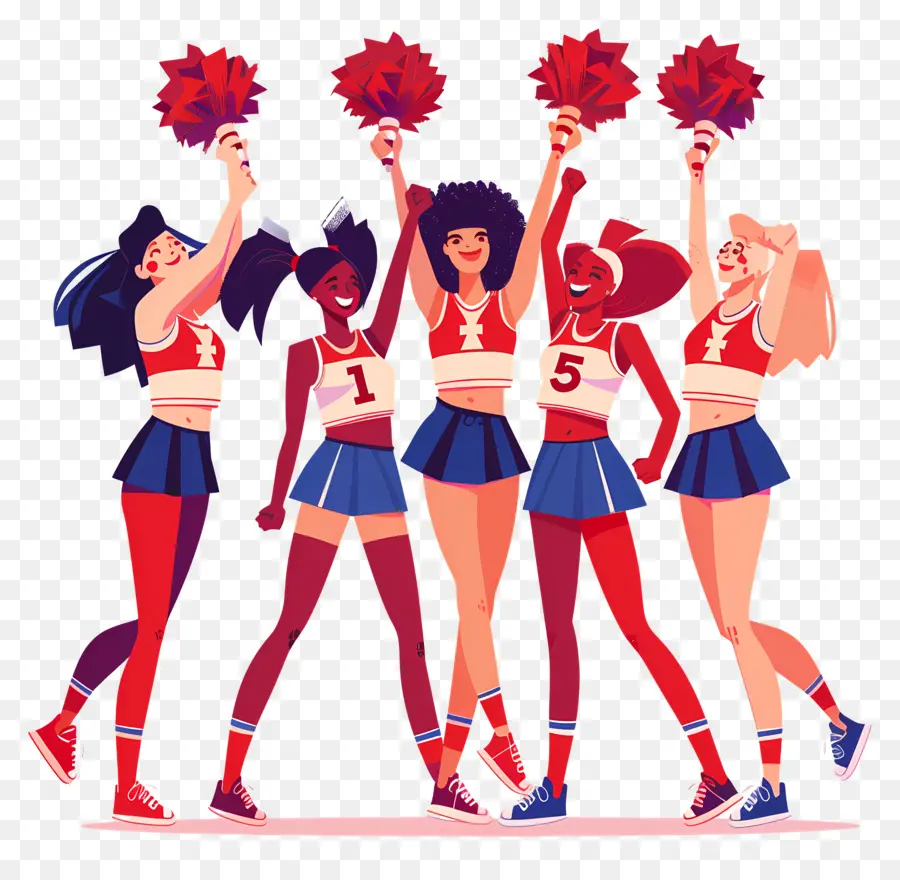 Cheerleaders，Torcida PNG