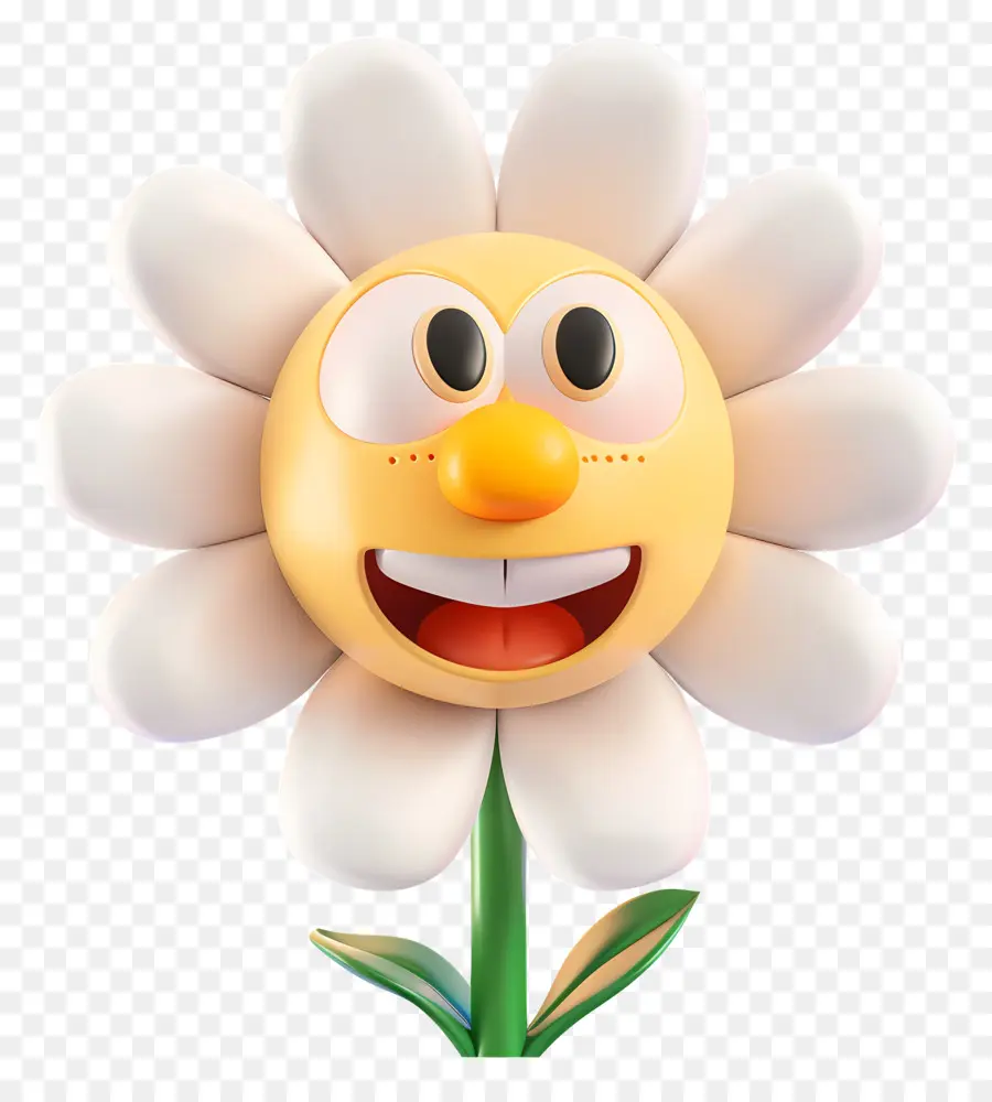 Flor，Margarida Sorridente PNG