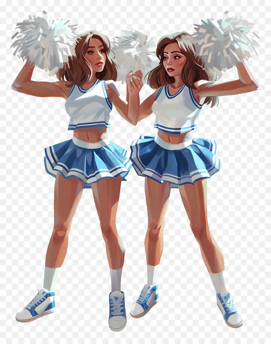 Cheerleaders，Pom Poms PNG