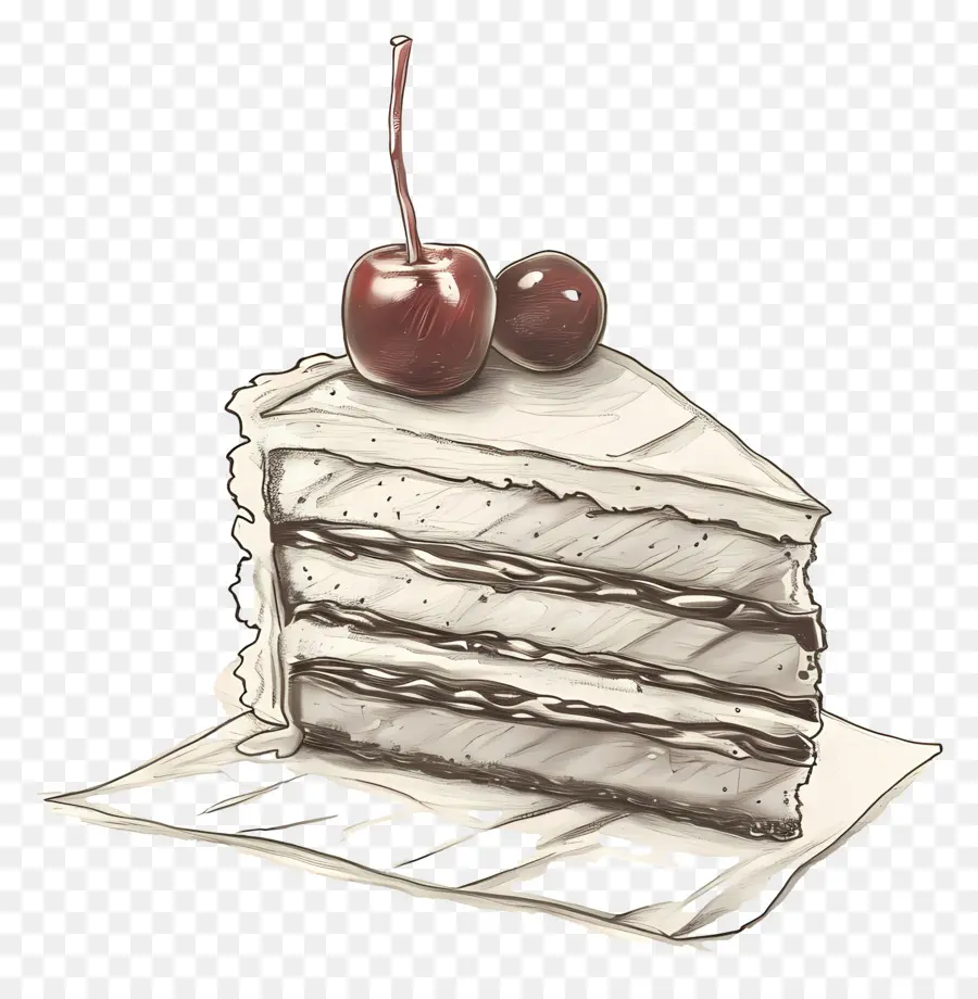 Bolo De Chocolate，Bolo PNG