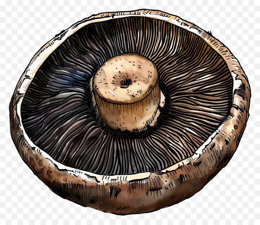 Cogumelo Portobello，Cogumelo PNG