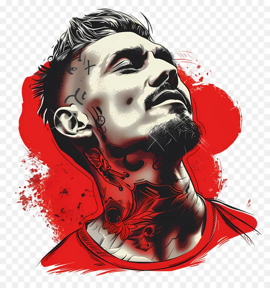 Paolo Guerrero，Tatuagens PNG