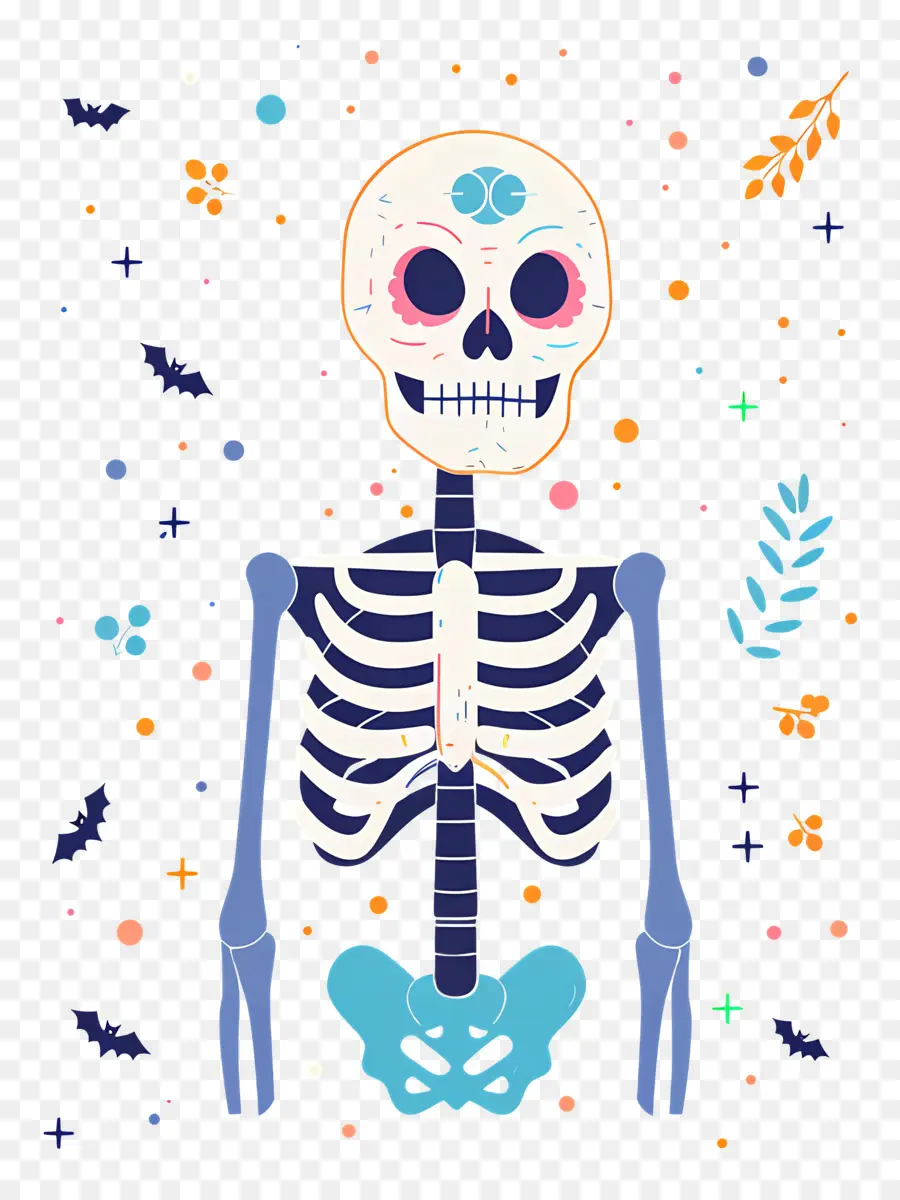 Halloween Esqueleto，Esqueleto PNG