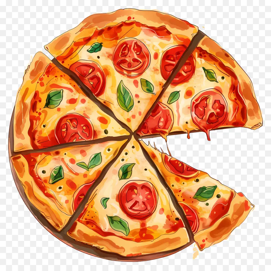 Pizza，Alimentos PNG