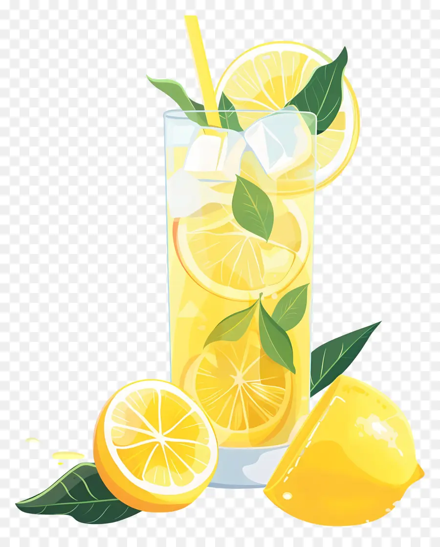 Limonada，Limões Espremidos Na Hora PNG